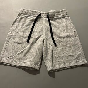Hollister jersey pajama shorts. Heather grey size adult small.